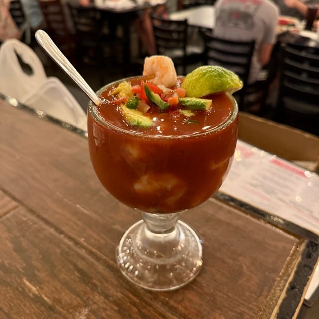 Coctel de Camarones.