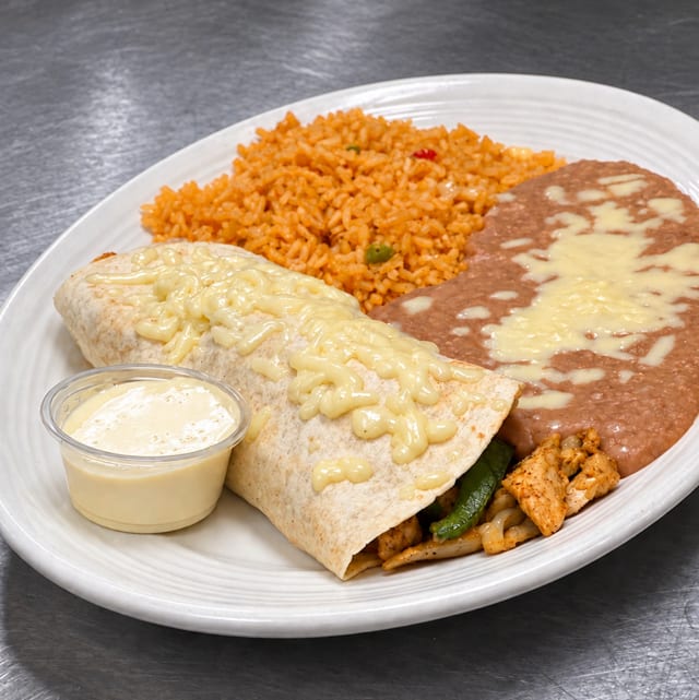 Fajita Burrito.