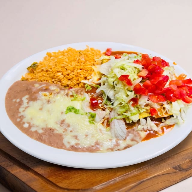 Enchiladas Verdes.