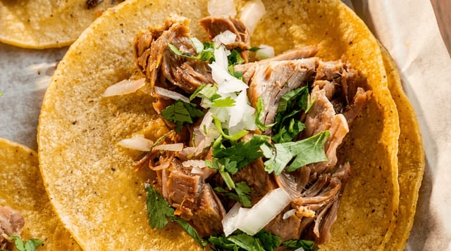 Carnitas Street Tacos.